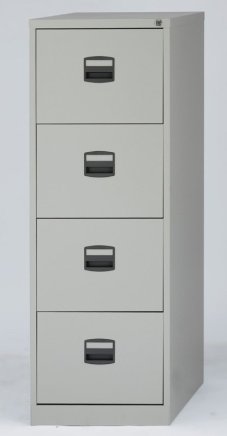 4-fiókos függő irattartó szekrény Bisley A4CC4H1A - elválasztó szett a fiókba - 4