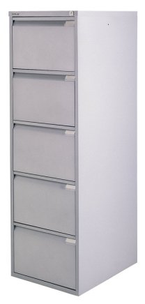 5-fiókos függő irattartó szekrény Bisley BS5E/A4+FLS - elválasztó szett a fiókba - 1