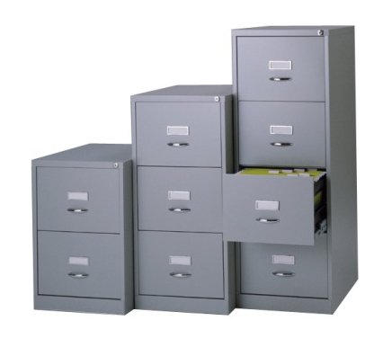 Függő irattartó szekrény A4 3-fiókos Bisley BS3E/A4 - elválasztó szett a fiókba - 8