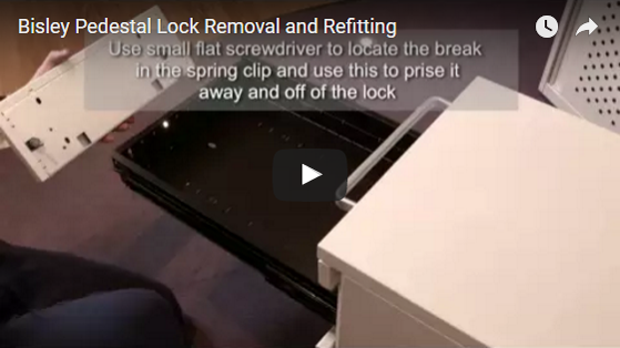 Bisley Pedestal Lock Removal and Refitting